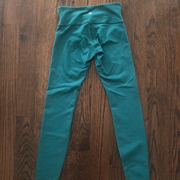 LULULEMON Deep Teal Leggings - Picture 4 of 4